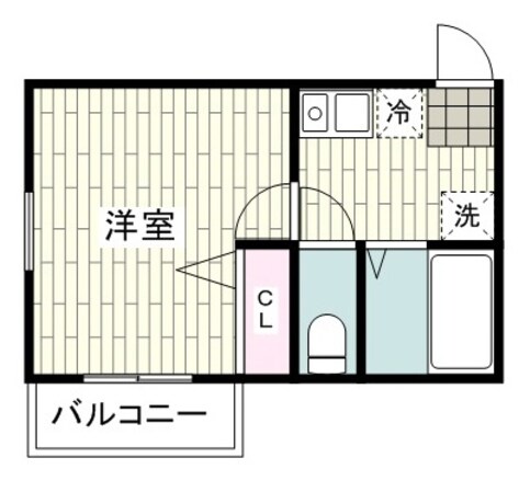 コンフォーティアの物件間取画像